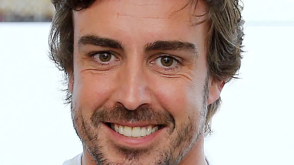 Fernando Alonso i ett licensierat motorsportfoto.