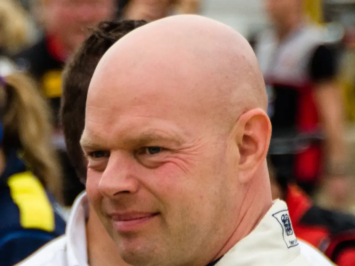 Jan Magnussen i ett licensierat motorsportfoto.
