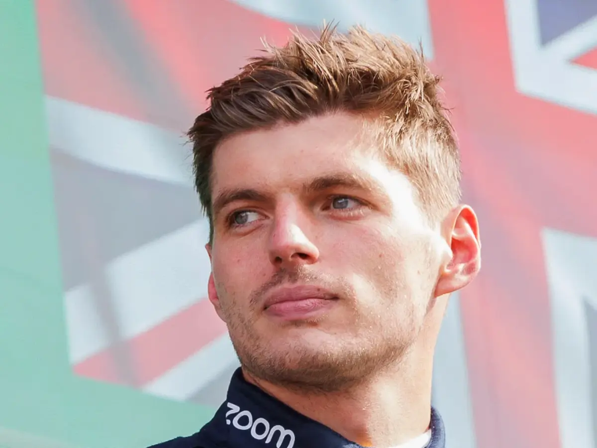 Max Verstappen i ett licensierat motorsportfoto.